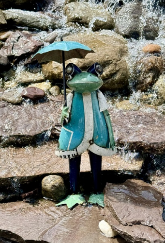 MOLLY FROG HOLDING A UMBRELLA AVAIL JAN 2026